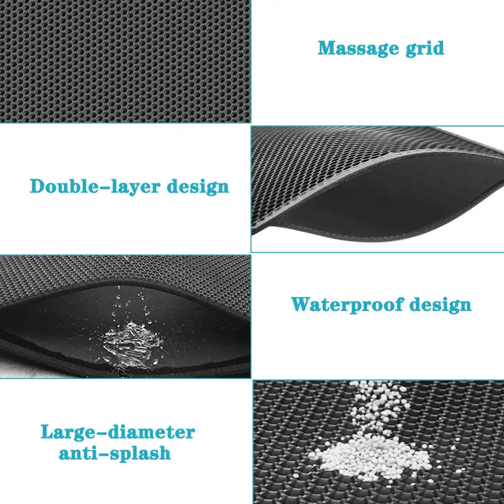 Ultimate Cat Mat: Waterproof, Double Layer, and Foldable!