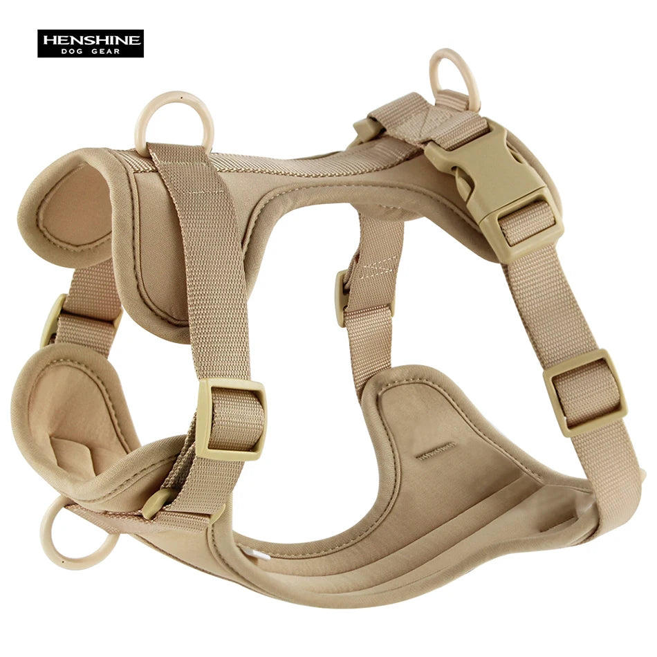 Dual Comfort Dog Harness Set - Adjustable, Breathable, and Stylish