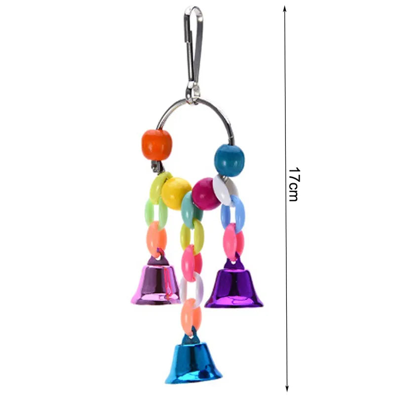 Chewable Cotton Rope Parrot Toy for Training and Entertainment