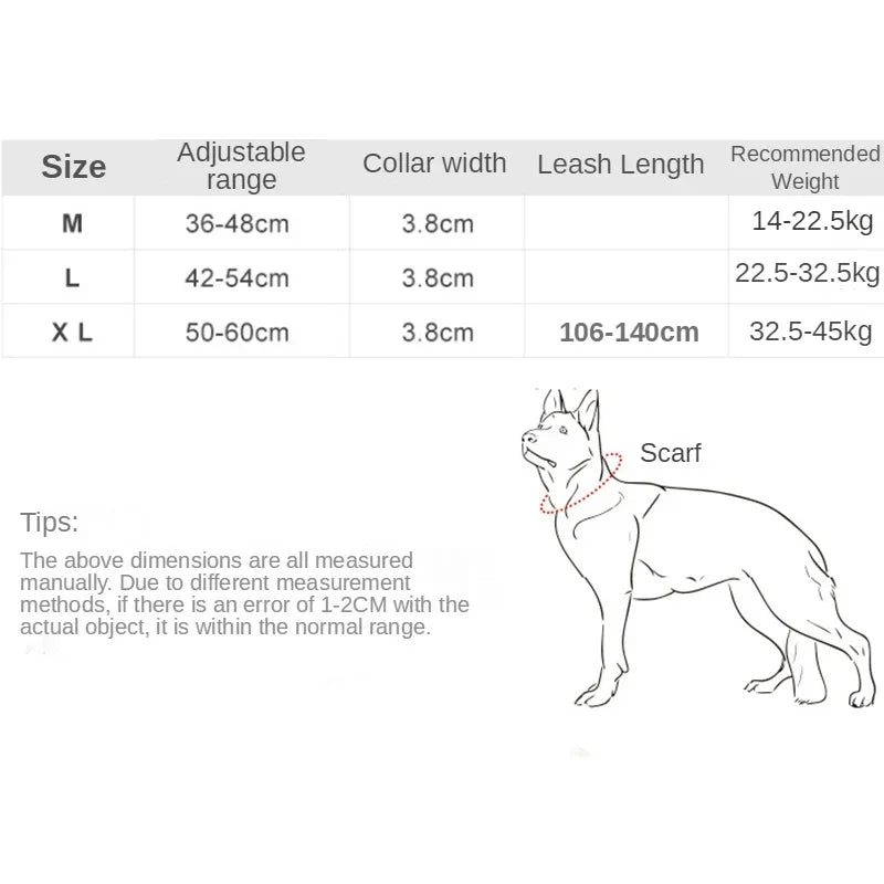 Premium Dog Harness: Strong, Tactical, Stylish (Med-Large)