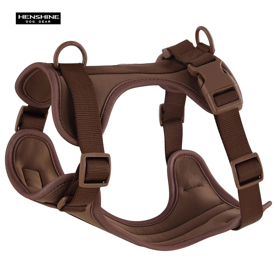 Dual Comfort Dog Harness Set - Adjustable, Breathable, and Stylish