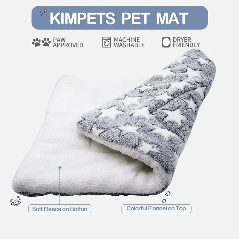 Cozy Hamster Bedding: Plush Mat for Small Pets