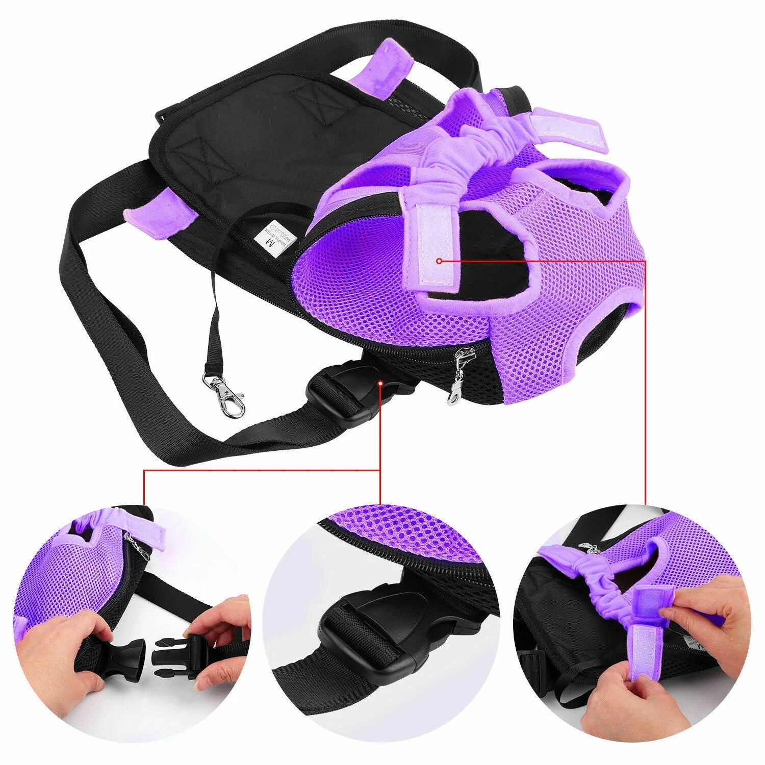 Outdoor Travel Dog Carrier Backpack all dog sizes
