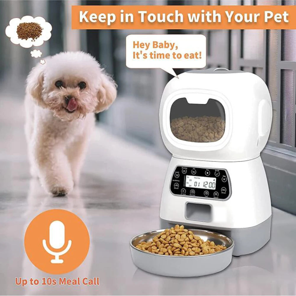 Automatic Dog Feeder: Happy, Healthy Pups Await!