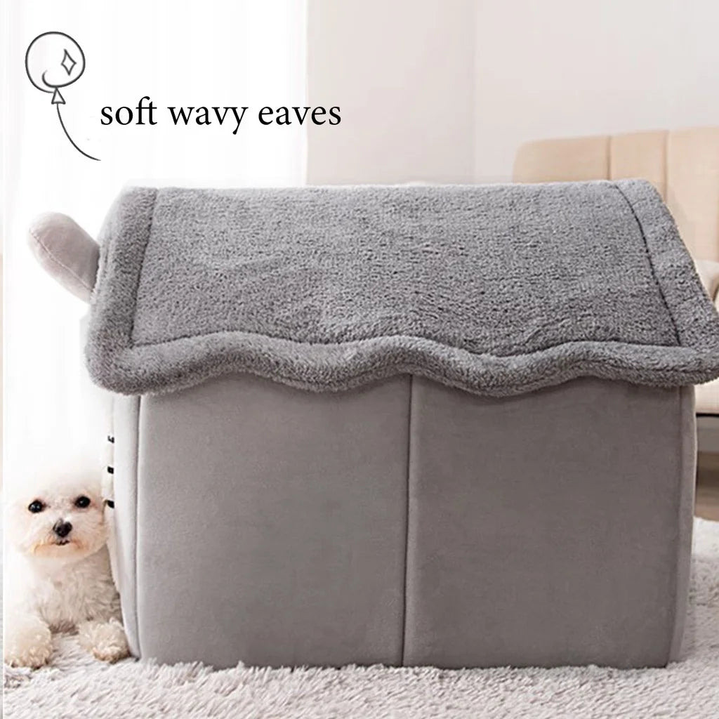 Indoor Foldable, removable & washable Dog kennel bed
