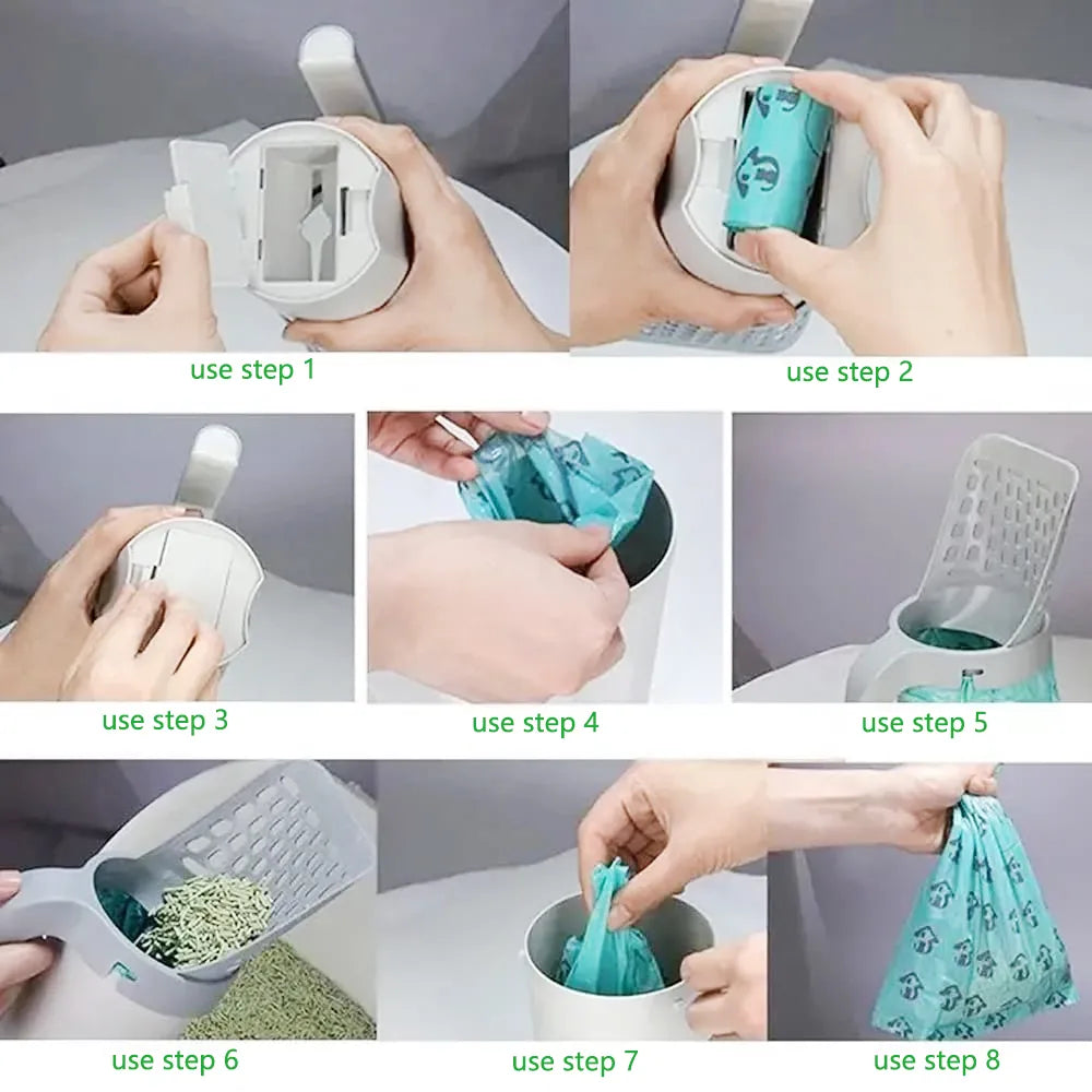Purr-fectly Clean: Premium Cat Litter Scoop for Effortless Waste Management
