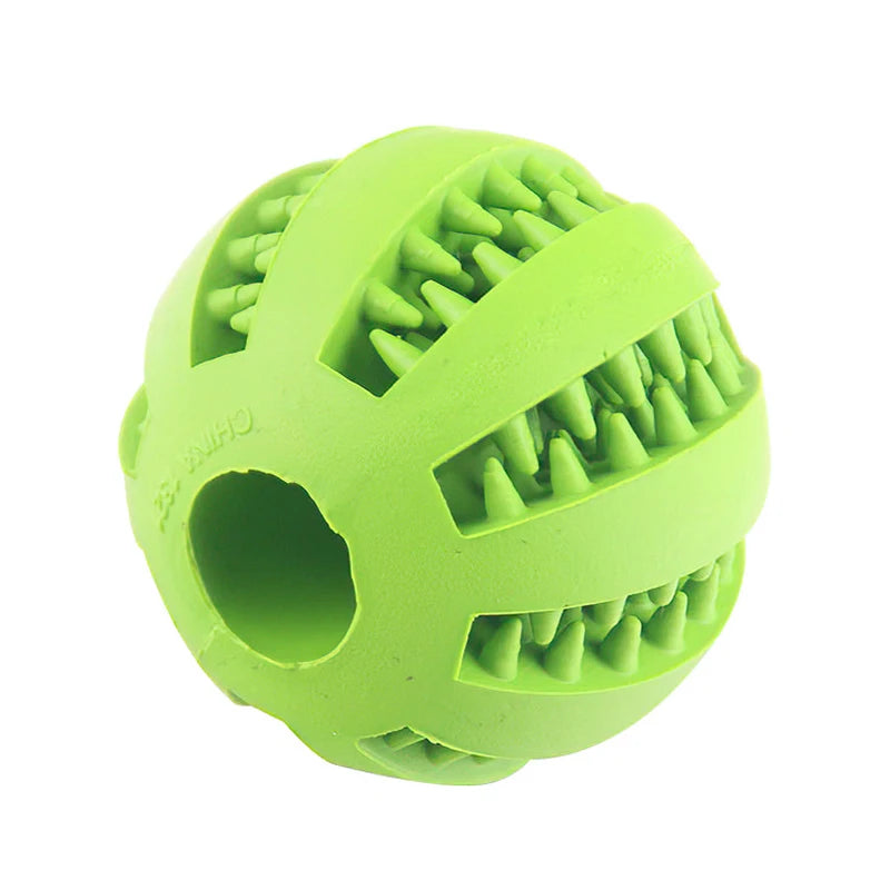 Interactive Dog Treat Ball: Chew Fun for Small Dogs