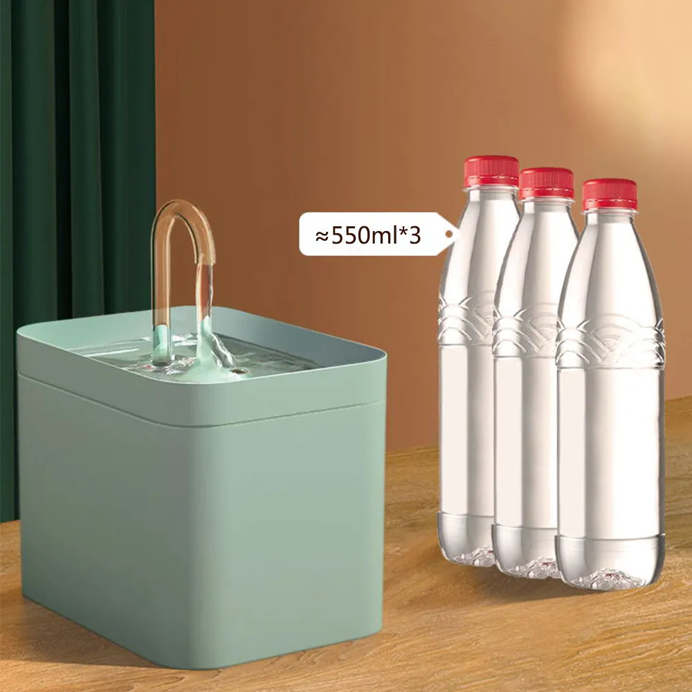 Smart & Ultra-Quiet Kitty Water Fountain | Automatic Pet Dispenser