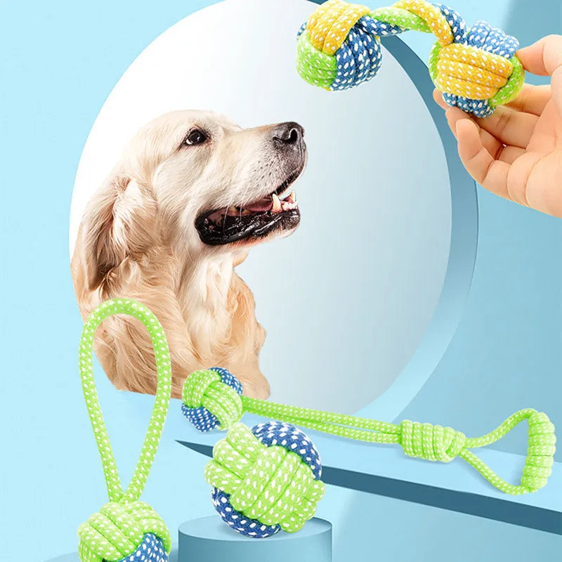 Durable Dog Rope Toys: Interactive & Chewable for All Sizes